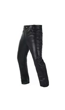 Pantalone uomo in pelle di