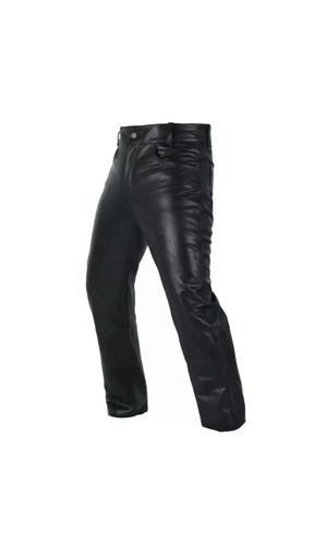 Pantalone uomo pelle di - pantalone,