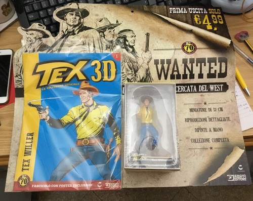 Tex fascicolo statua - 1,
