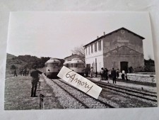 Fotografia Ferrovie Sarde Incrocio di 2 Automotrici della FCS  