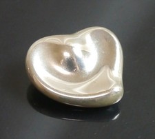 Autentica spilla Tiffany & Co. Full Heart in argento sterling #4865