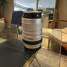 SIGMA 100-300 mm AF Zoom F4.5 - obiettivo 6.7 DL per attacco Sigma SA con cappuccio e opuscolo