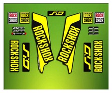 Rock shox sid - shox, adesivi