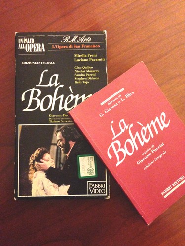 Vhs boheme pavarotti freni - vhs,