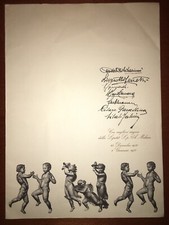 6 ANTICHE TAVOLE MINIATE DEL