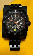 Orologio MTM Special Ops Black Warrior Titanio con Cassa Orologio Militare 45mm