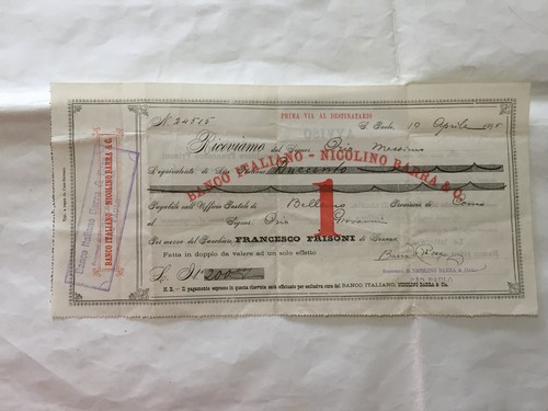 Vaglia postale brasile - postale, s.paulo