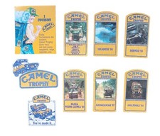 *HH* Lotto 8 toppe patch vintage auto moto Camel Trophy cucisivi toppa Rally 