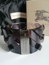 bracciale rigido burberry originale  con scatola e dust bag