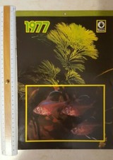Calendario Vintage Pesci ed Acquario Tetra - 1977