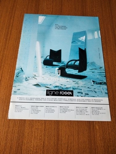 1988 poltrona zen design - 1988, by