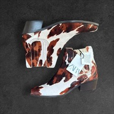 Stivaletti Zara stampa mucca