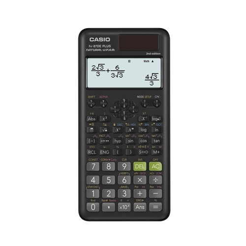 Casio 87de plus 2nd - casio, edition