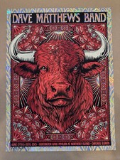 Poster Dave Matthews Band CHICAGO IL WEEKEND 27/06-28/25 Foil Edition Todd Slater