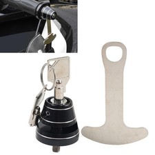 Antifurto CNC Alluminio Manubrio Lucchetto Casco per Can Am Spyder RT F3