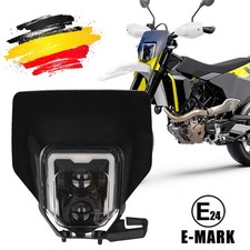 Faro proiettore led con carena per Husqvarna 701 Supermoto 250 300 350 450 501