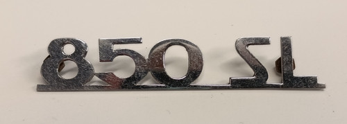 Fiat 850 scritta emblema - fiat, sl