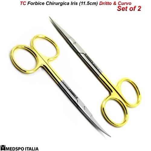 Forbici dissezione iris tc - da,