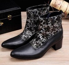 Scarpe uomo punk gotico a