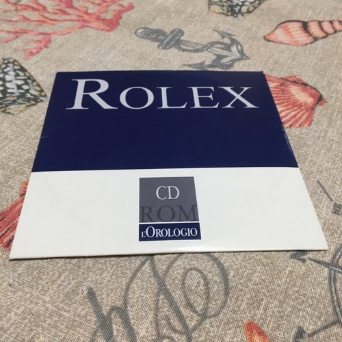 Rom orologio rolex - cd-rom, l’orologio