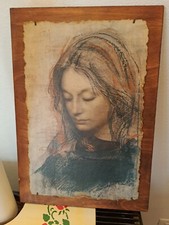 Pietro Annigoni Cristina 1 Litografia su tavola