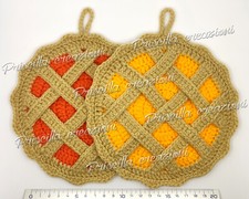 Coppia di presine cucina in