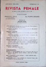 Rivista penale. Anno LXXXVII, n. 10 ottobre 1962