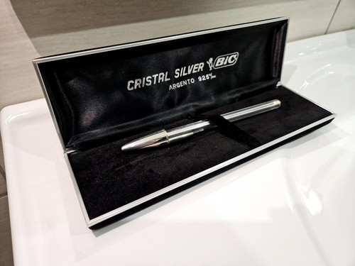 Penna bic cristal - cristal, silver