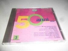 50 ANNI DI CANZIONI ITALIANE CD VOL 3 TV SORRISI E CANZONI COME NUOVO 2000 RARO