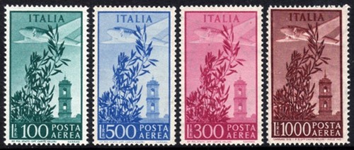 Italia 1948 posta aerea - -,