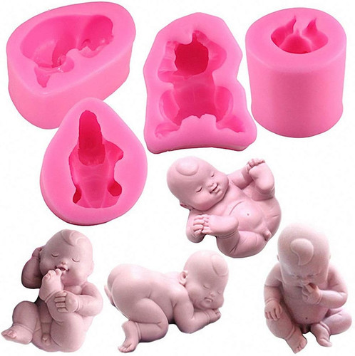 4pz set stampi - stampi, silicone