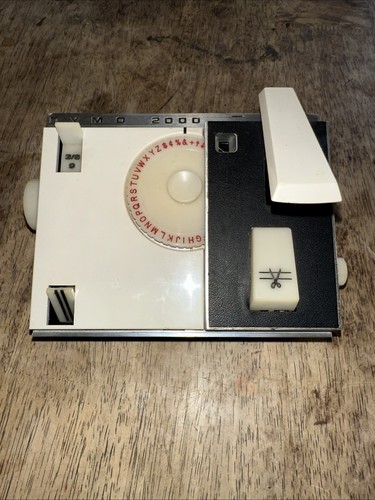 Vintage dymo 2000 tapewriter - vintage,