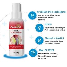 Caldelixir 2x1 Originale, Crema per Dolore Articolazioni ed Effetto Caldo