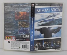 MIAMI VICE THE GAME PSP PlayStation Portable UMD Italiano