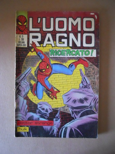 Uomo ragno 71 1973 - l'uomo, n�71