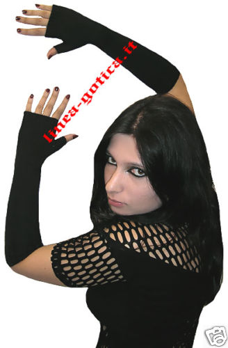 Guanti manicotti neri dark - guanti,
