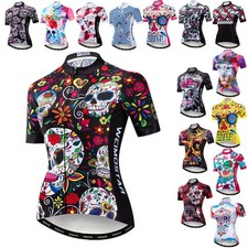 Maglia da ciclismo donna Skull