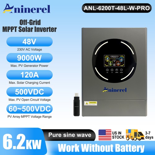 Inverter solare 6200w - solare, 48v