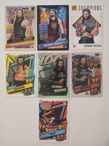 Cards wrestling roman reigns - cards,
