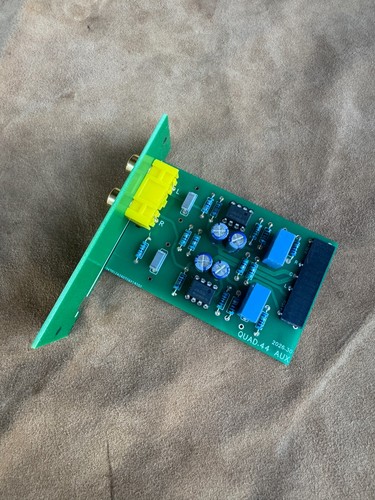 Scheda aux quad - scheda, cd/aux