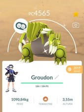 Groudon Shiny 2019 Livello 50