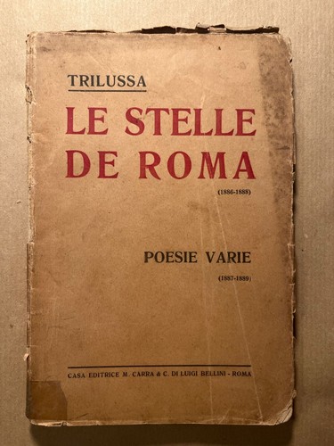 Trilussa stelle de - stelle, roma