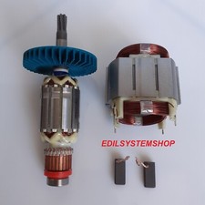 INDOTTO + STATORE + CARBONCINI MAKITA HM0870C/HM0871C RICAMBI ORIGINALI