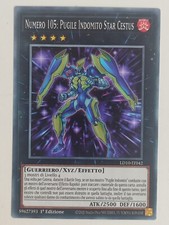Yu-gi-oh! Numero 105 Pugile indomito Star Cestus - Italiano
