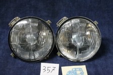 FIAT 1300 1500 DAL  11/65'  COPPIA FARI  ELMA ESTERNO HEADLAMPS  