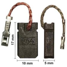 Spazzole carbone carbone per smerigliatrice dritta Bosch GGS 28 C, GGS 28 CE