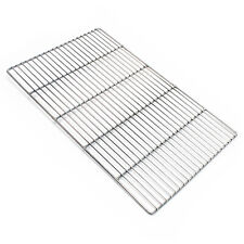 TTGriglia rettangolare Acciaio inox 54x34cm Per griglie a carbone e gas Barbecue
