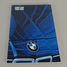 Opuscolo / Brochure BMW 7 Serie E23 728I / 732I / 735I / 745I Edizione 01/1983