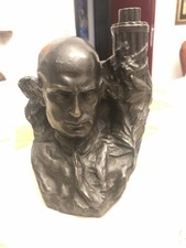 Bronzo Anni 30 Busto Del