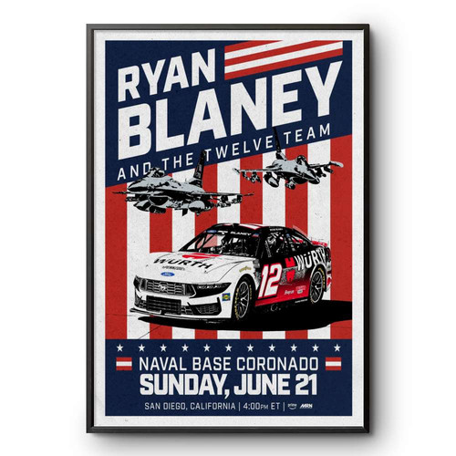 Poster ryan blaney giugno - poster,